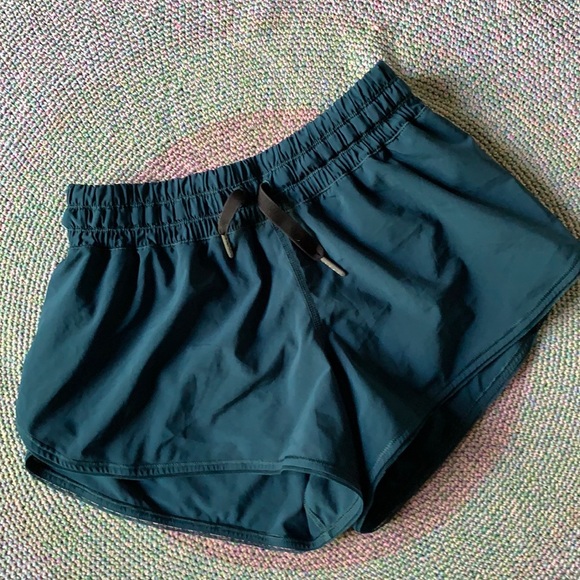 Lululemon Dark Teal Athletic Running Short Size 4